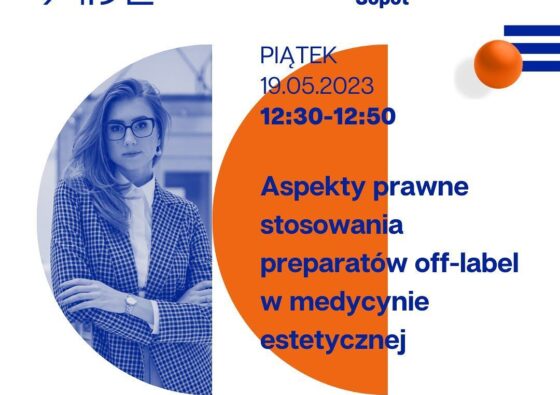 Moja prelekcja na Kongresie Innowacyjnej Akademii Dermatologii Estetycznej IADE 2023 r.